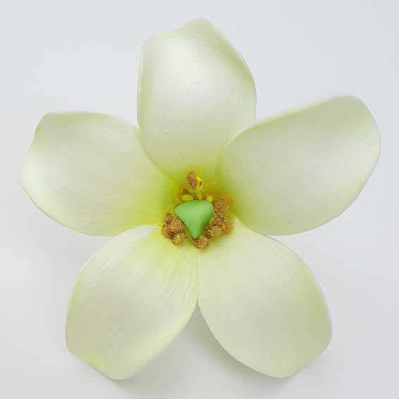 Hybrid Pua Kenikeni Foam Flower with Stem - Color 2 (2.82 inches) FPKK6