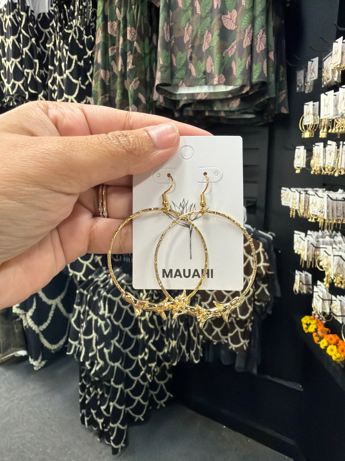 Triple Pakalana Earring