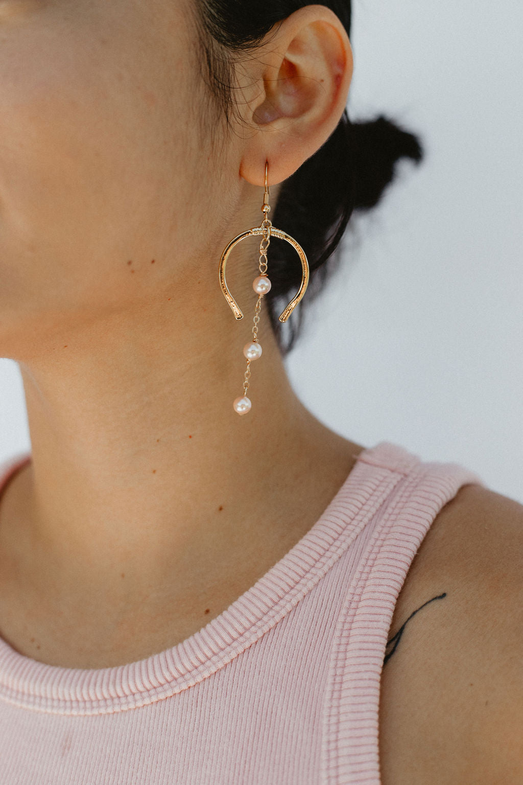 Wena Earrings - Pink