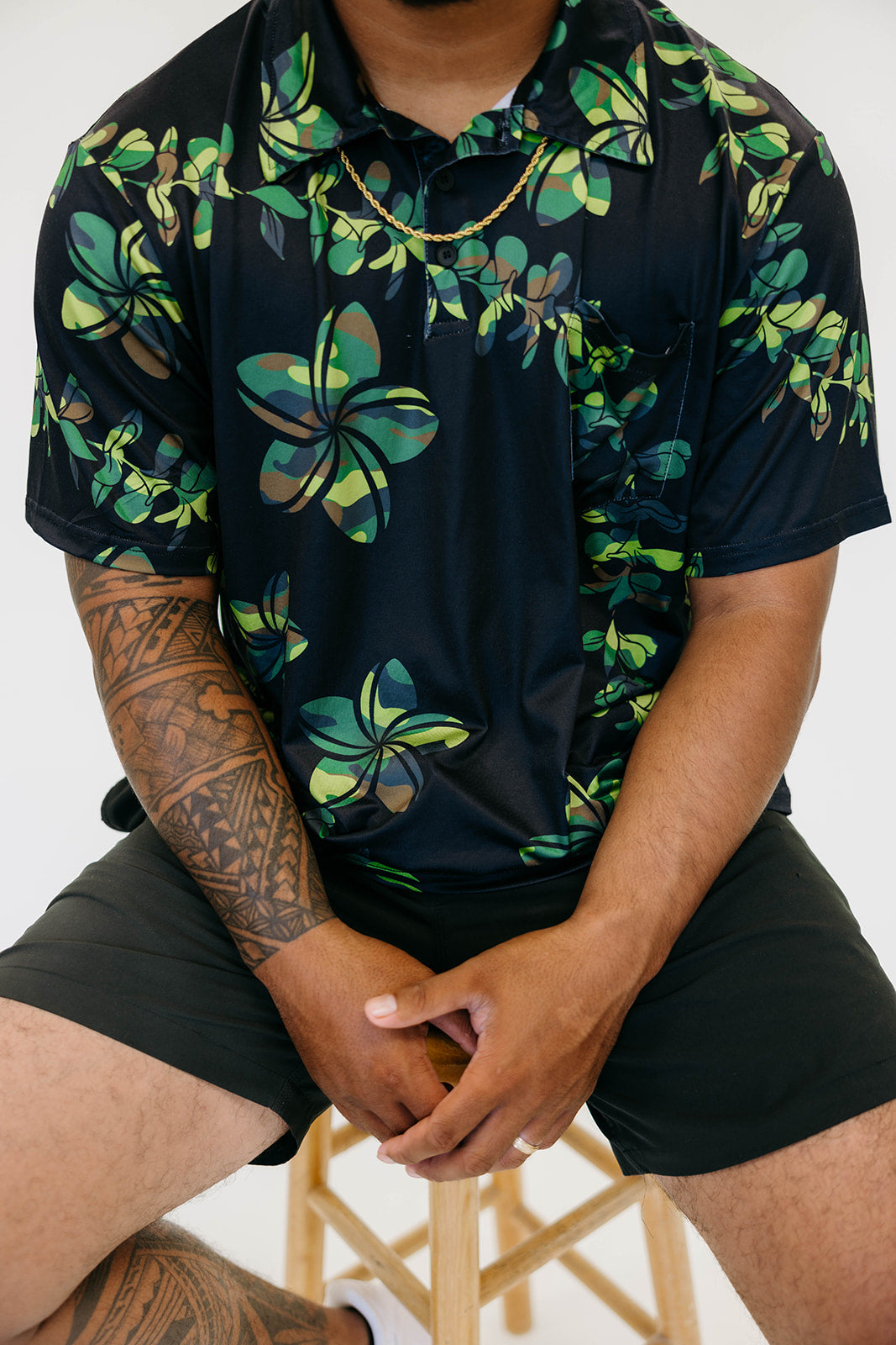 Men’s Polo - Camo Pua Melia