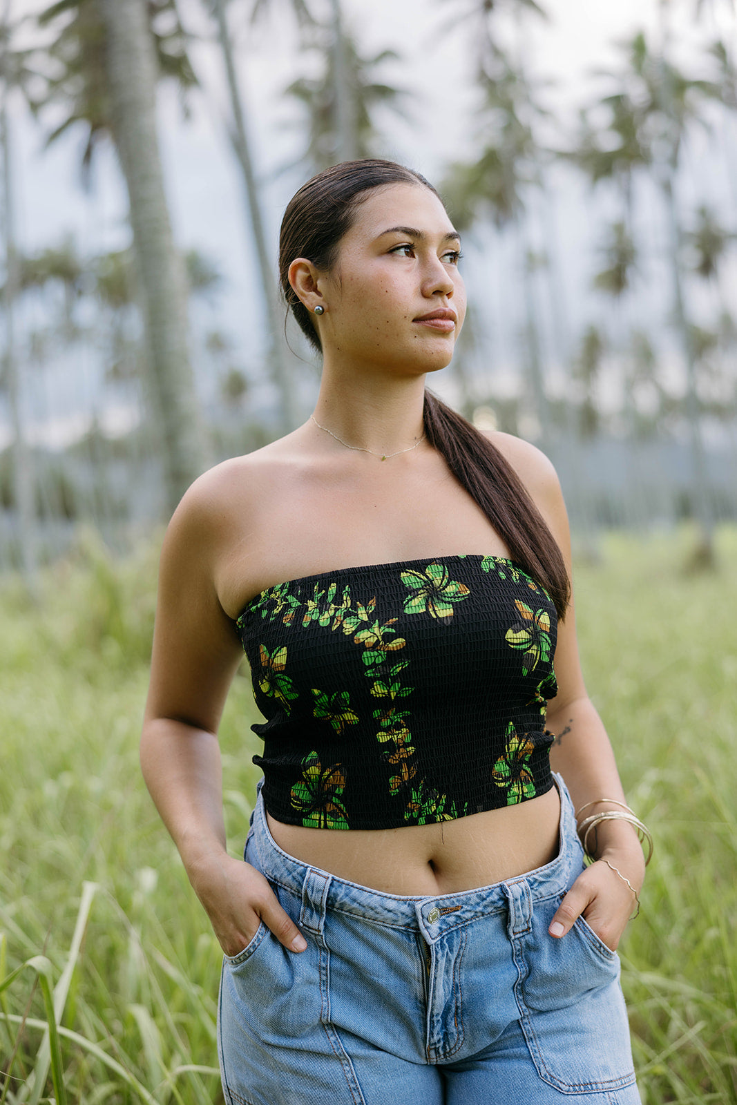 Lexi Tube Top - Camo Pua Melia