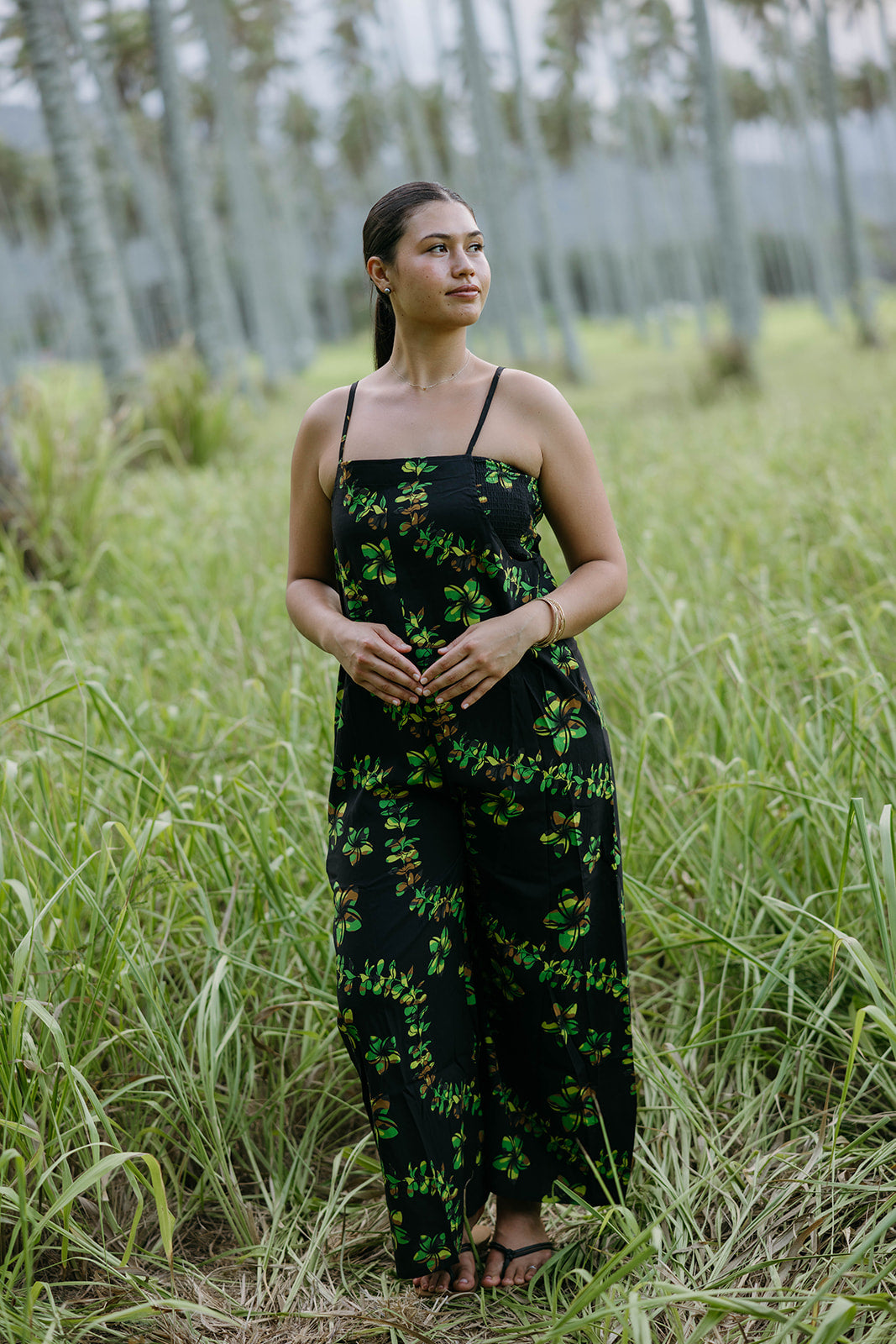 Lana Jumpsuit - Camo Pua Melia