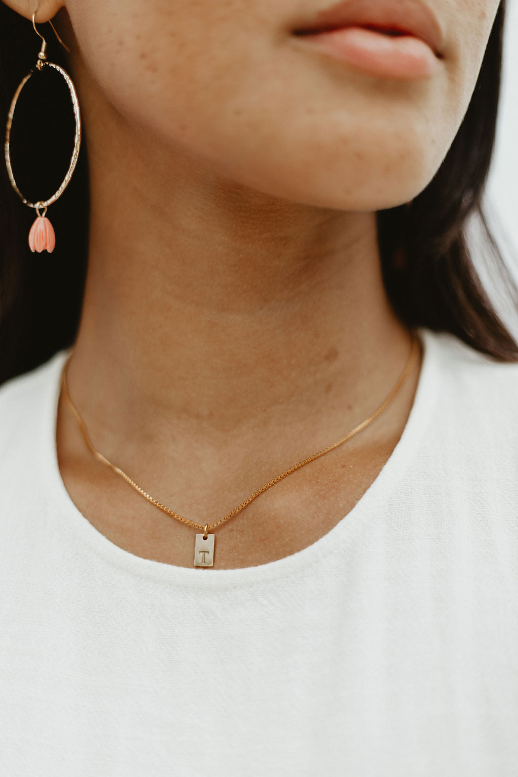 Dainty Initial Necklace