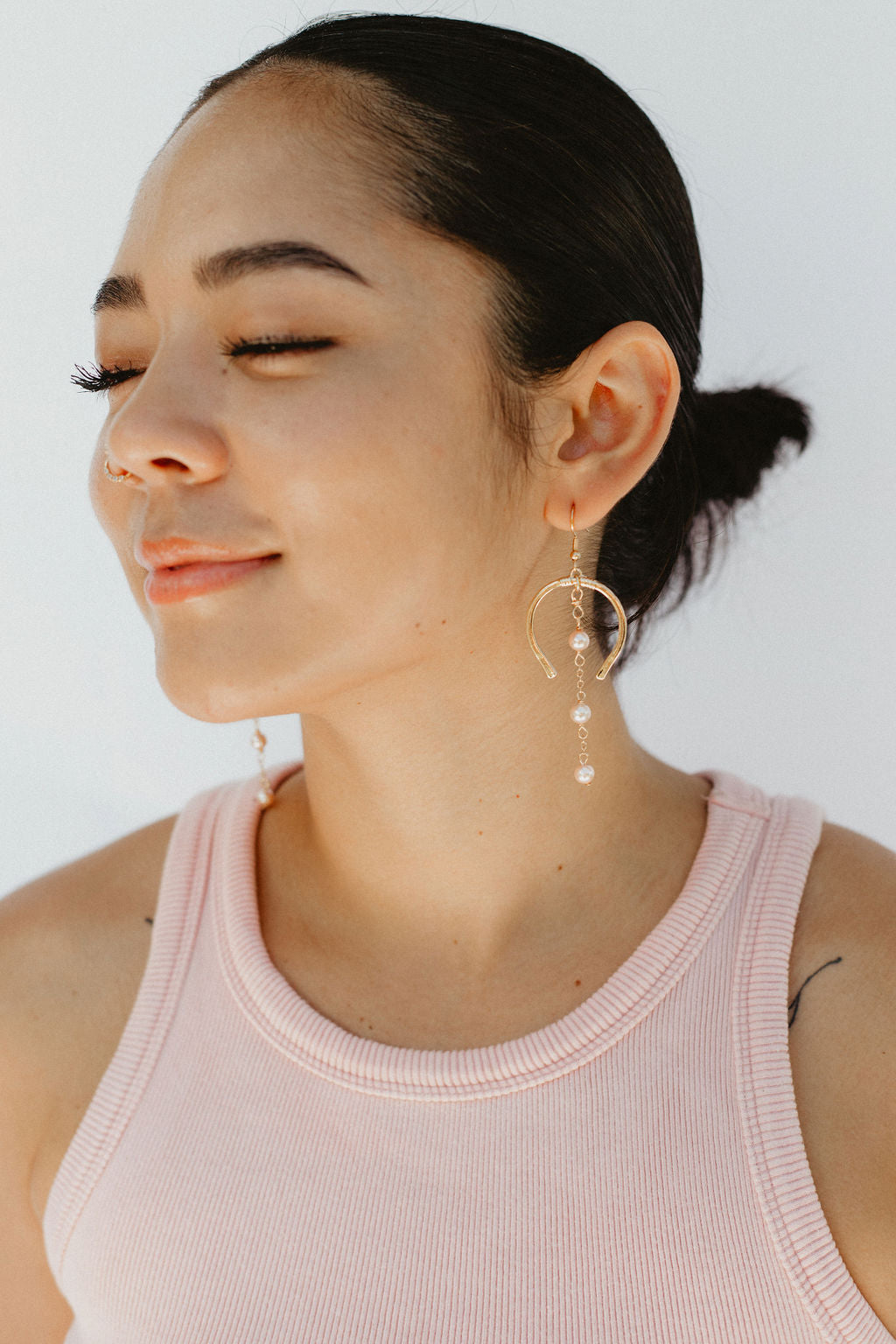 Wena Earrings - Pink
