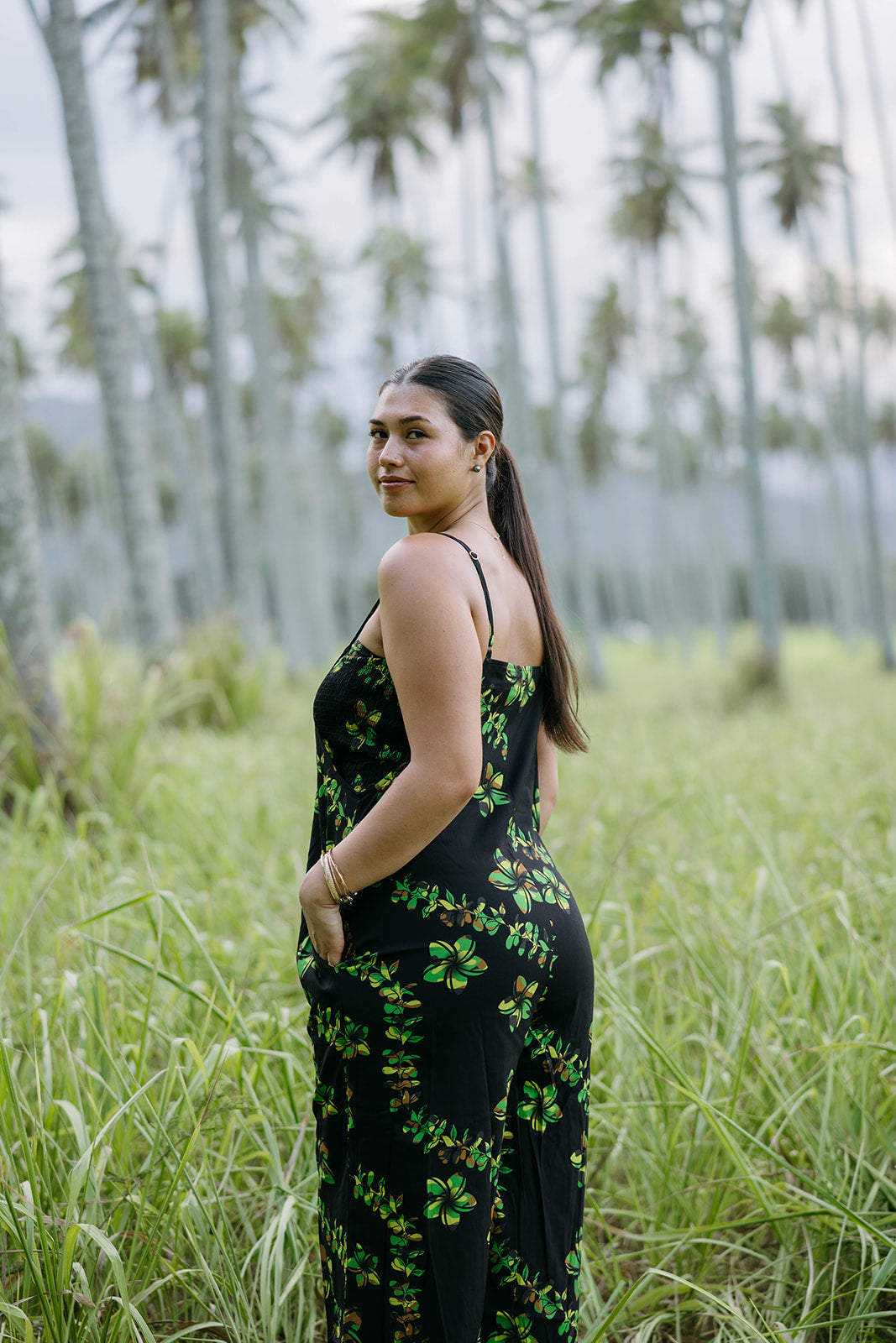 Lana Jumpsuit - Camo Pua Melia