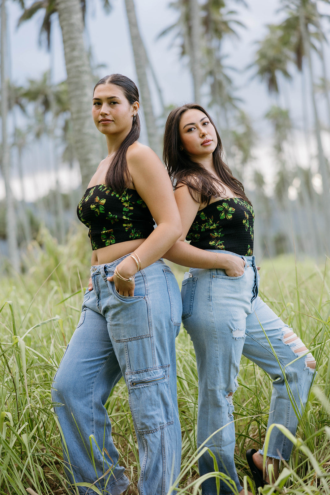 Lexi Tube Top - Camo Pua Melia