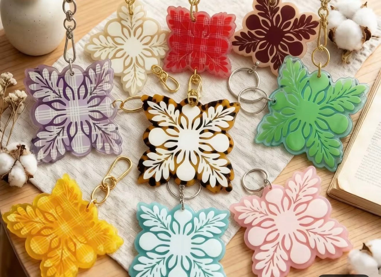 Hawai’i inspired Bag Charm / Key Chain