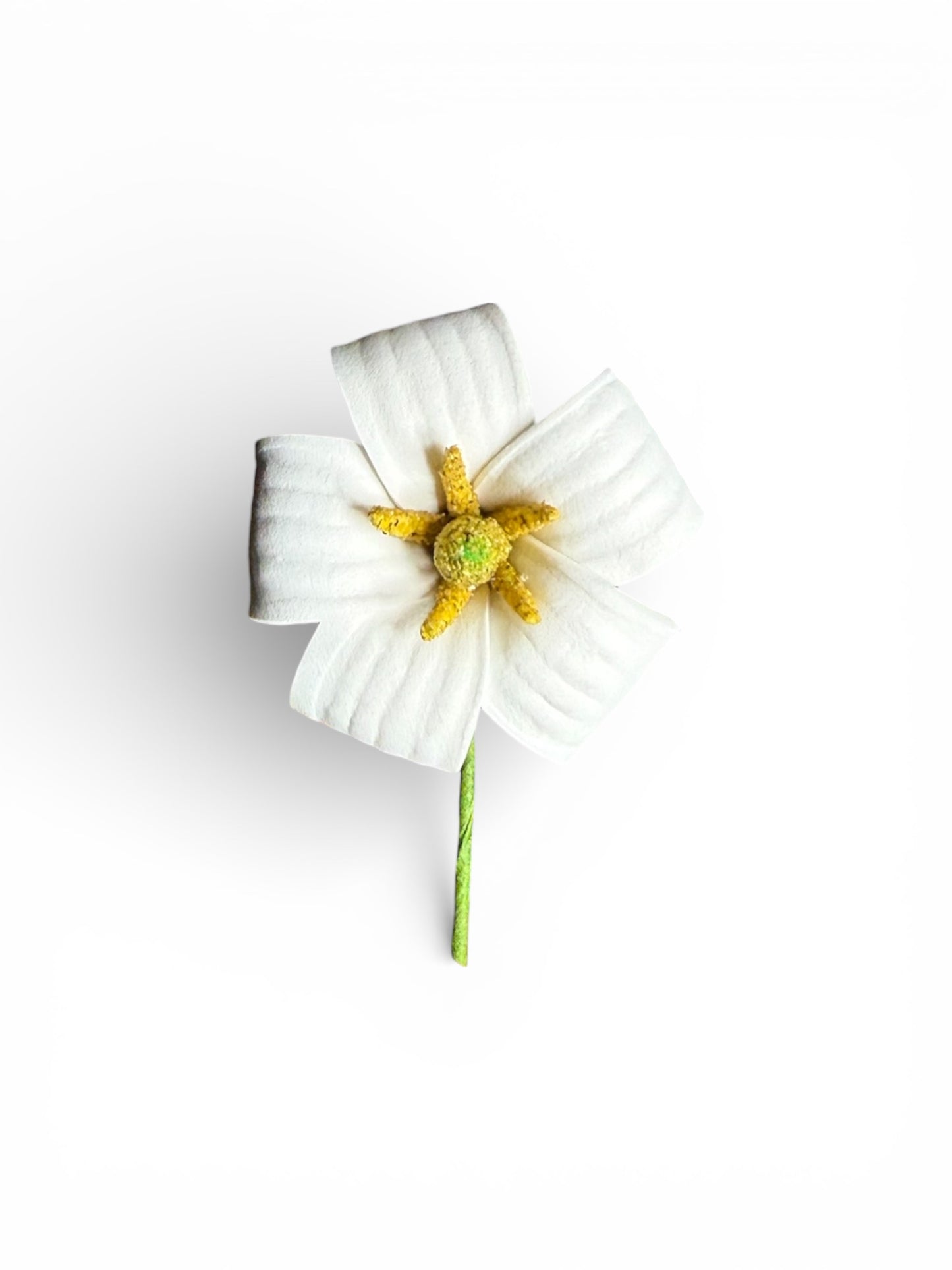 White Pua Kenikeni Foam Flower with stem