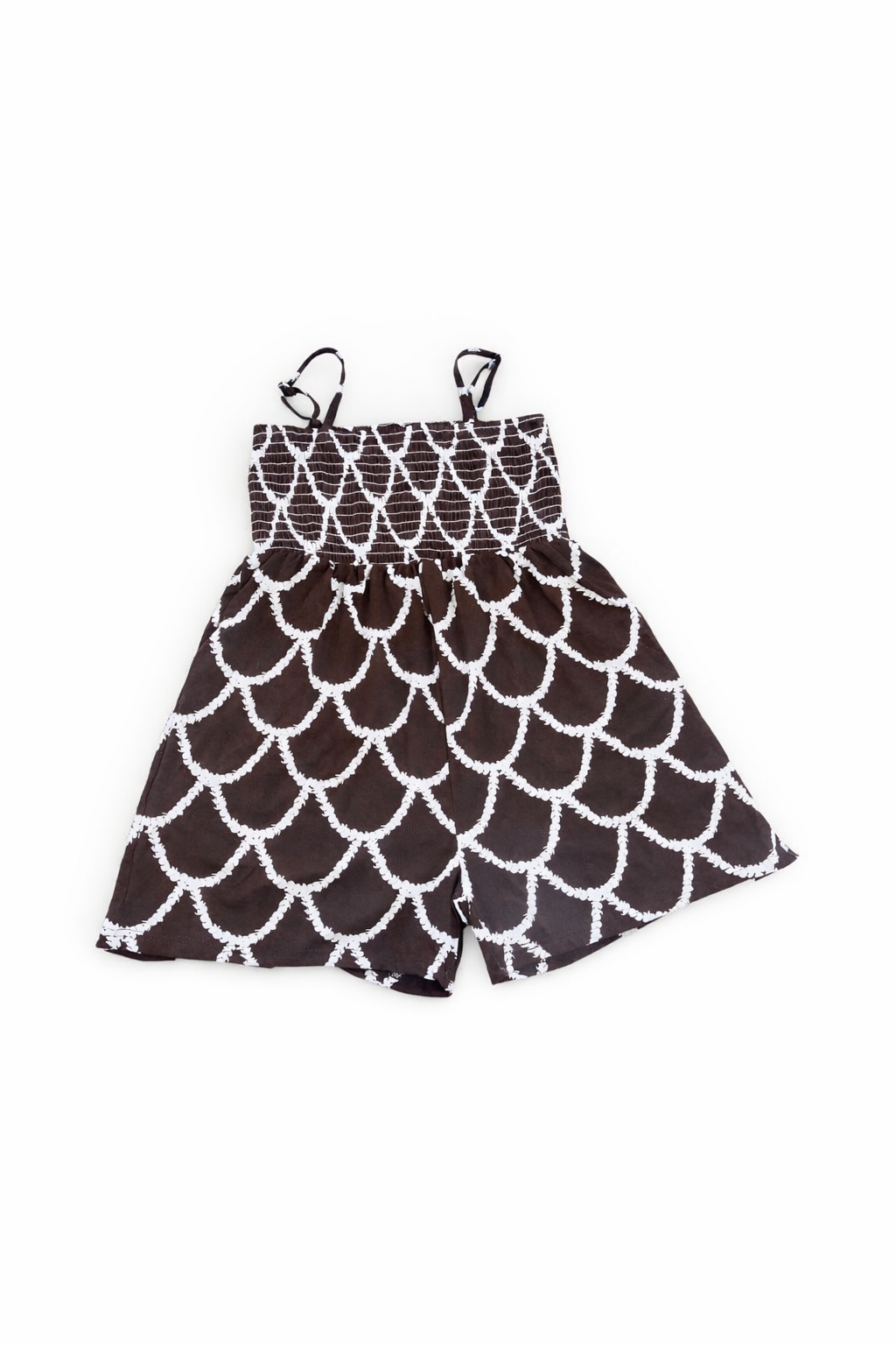 Hina Romper - Scalloped Pikake