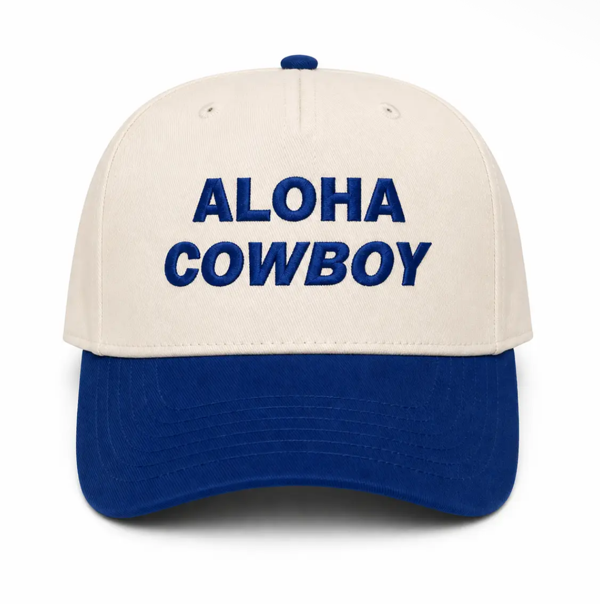 Aloha Cowboy Cobalt Blue