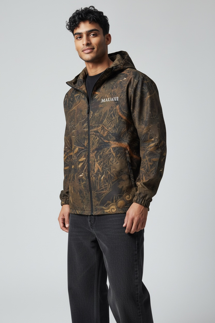 Camo Paniolo Waterproof Jacket