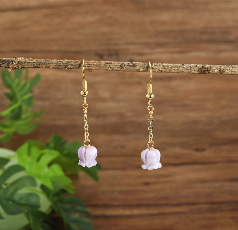 Pua Kalaunu Earrings- short
