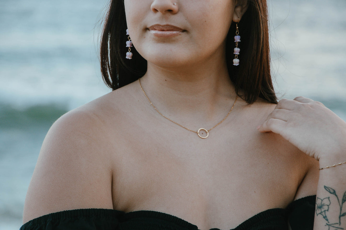 Pua Kalaunu Earrings - medium length