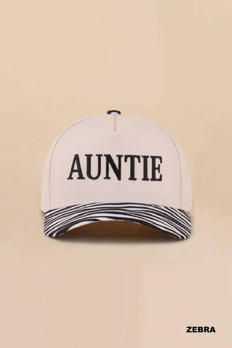 Auntie Two Tone Snapback Hat