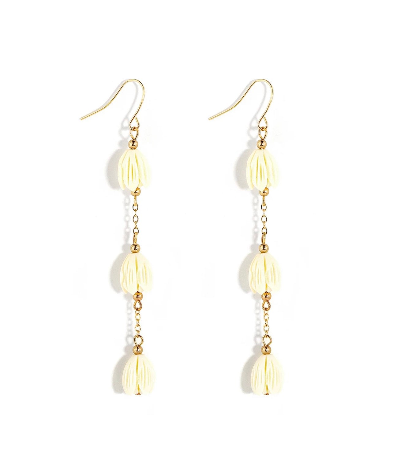 Pikake chain earrings