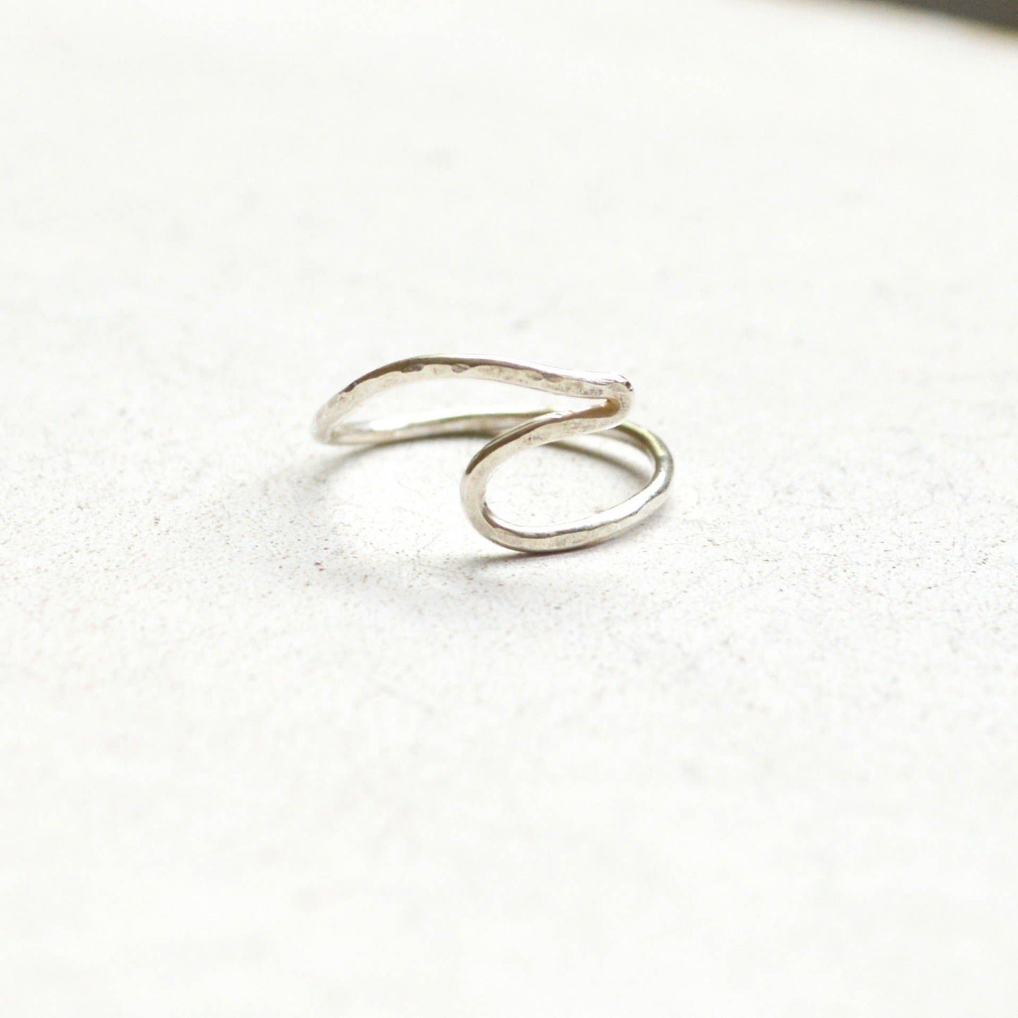 Wave Ring in Sterling or Gold