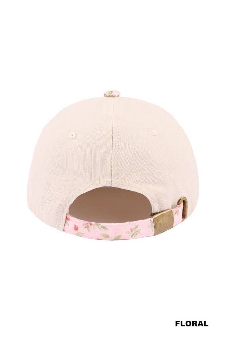 Somebody's Problem Two Tone Canvas Cotton Cap