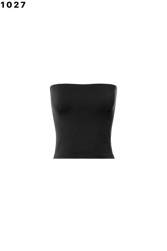 Basic Tube Top - Black 1027