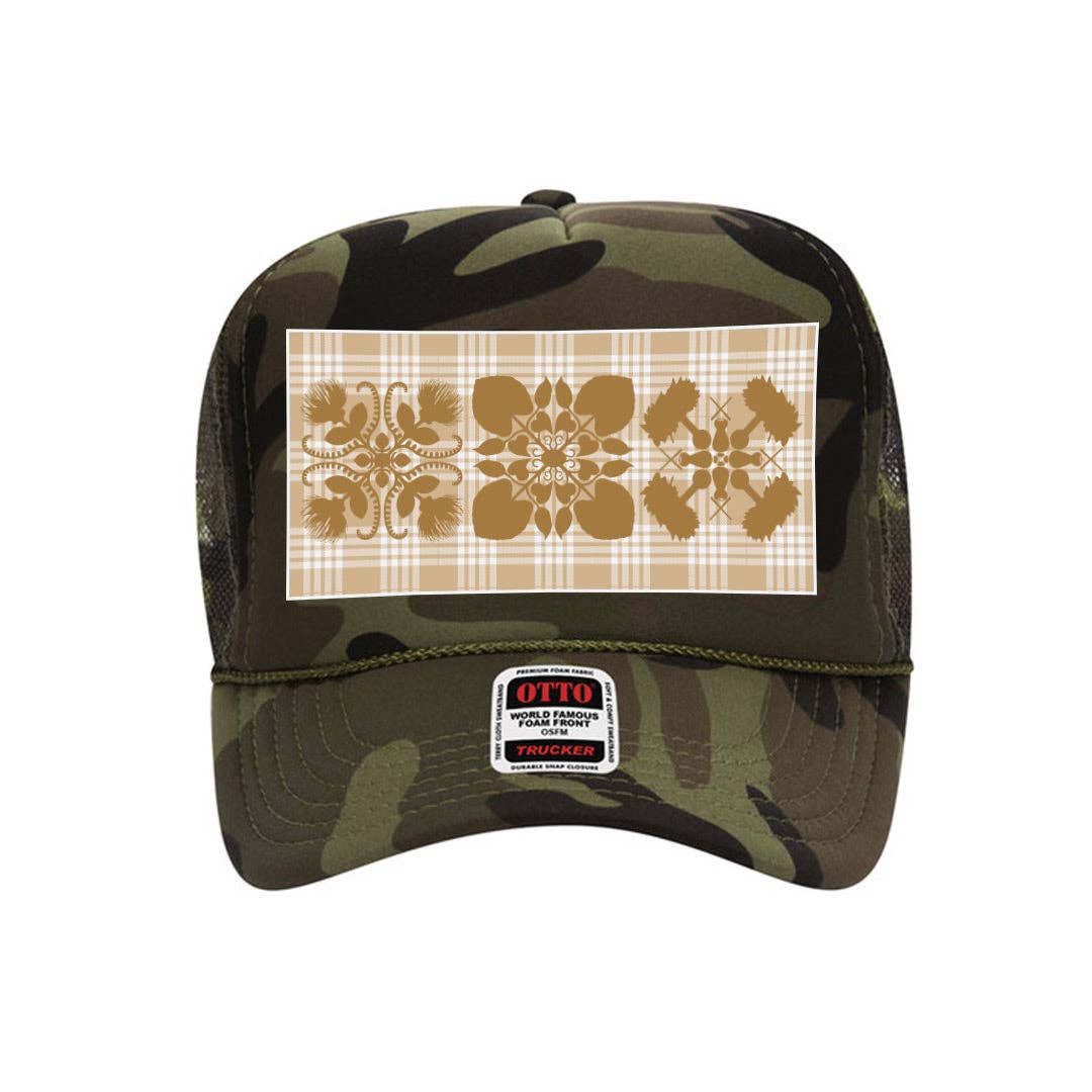 Palaka Trucker Hat - Camo
