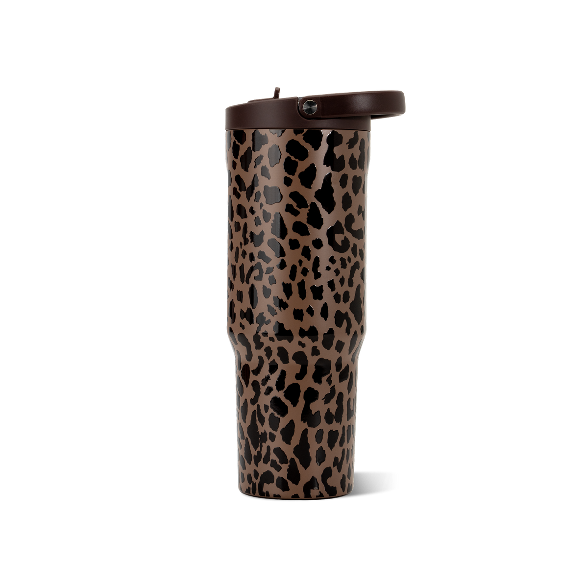 Brown Leopard HydroJug 40 oz Sport Water Bottle