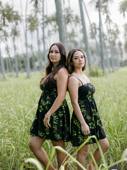 Alena Babydoll Dress - Camo Pua Melia