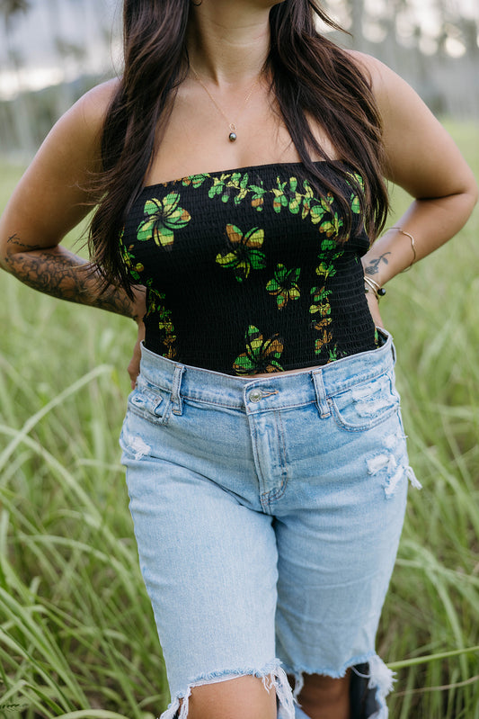 Lexi Tube Top - Camo Pua Melia