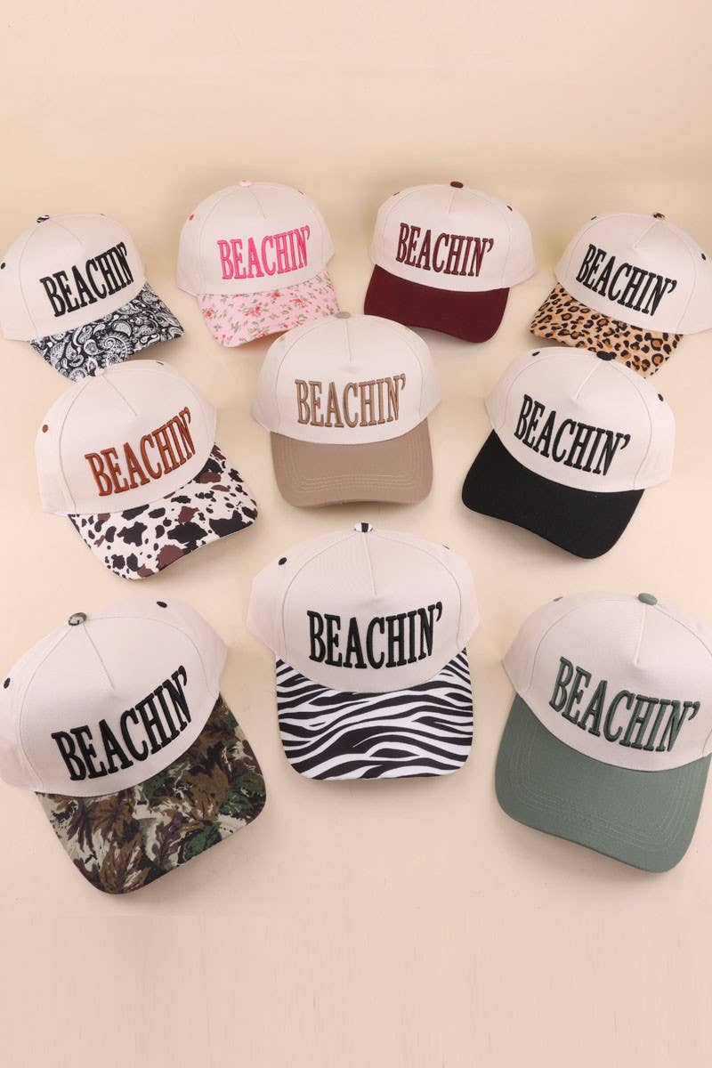 Beachin' Two Tone Snapback Hat