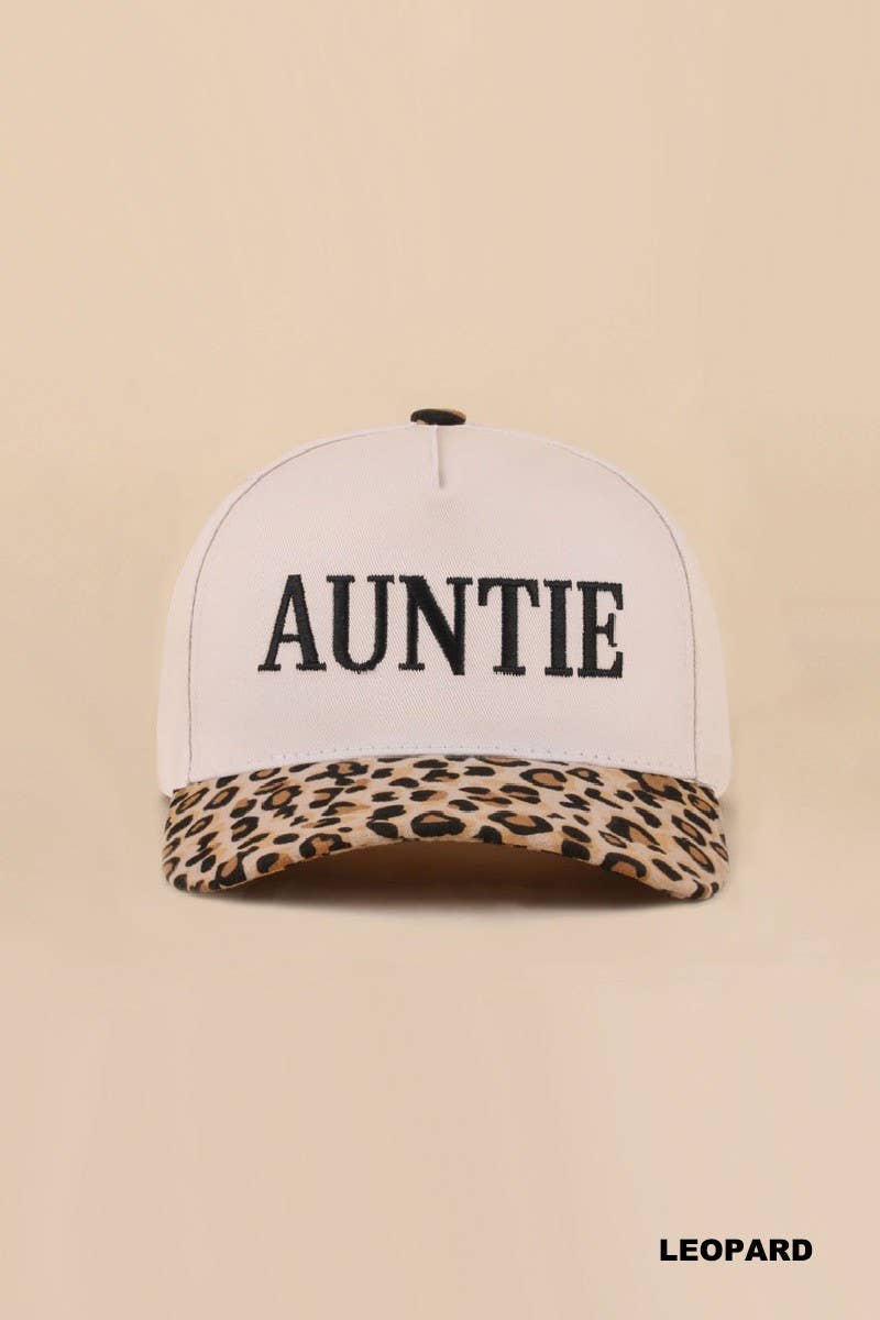 Auntie Two Tone Snapback Hat
