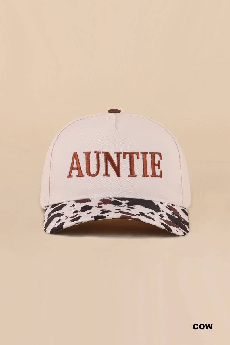 Auntie Two Tone Snapback Hat