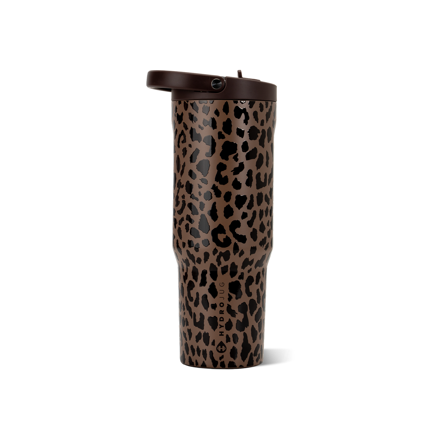 Brown Leopard HydroJug 32 oz Sport Water Bottle