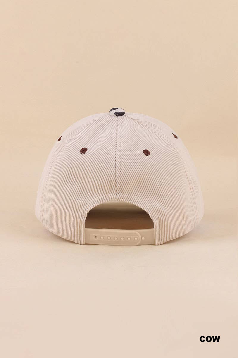 Mommin' Two Tone Corduroy Cap