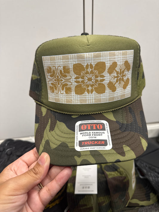 Palaka Trucker Hat - Camo