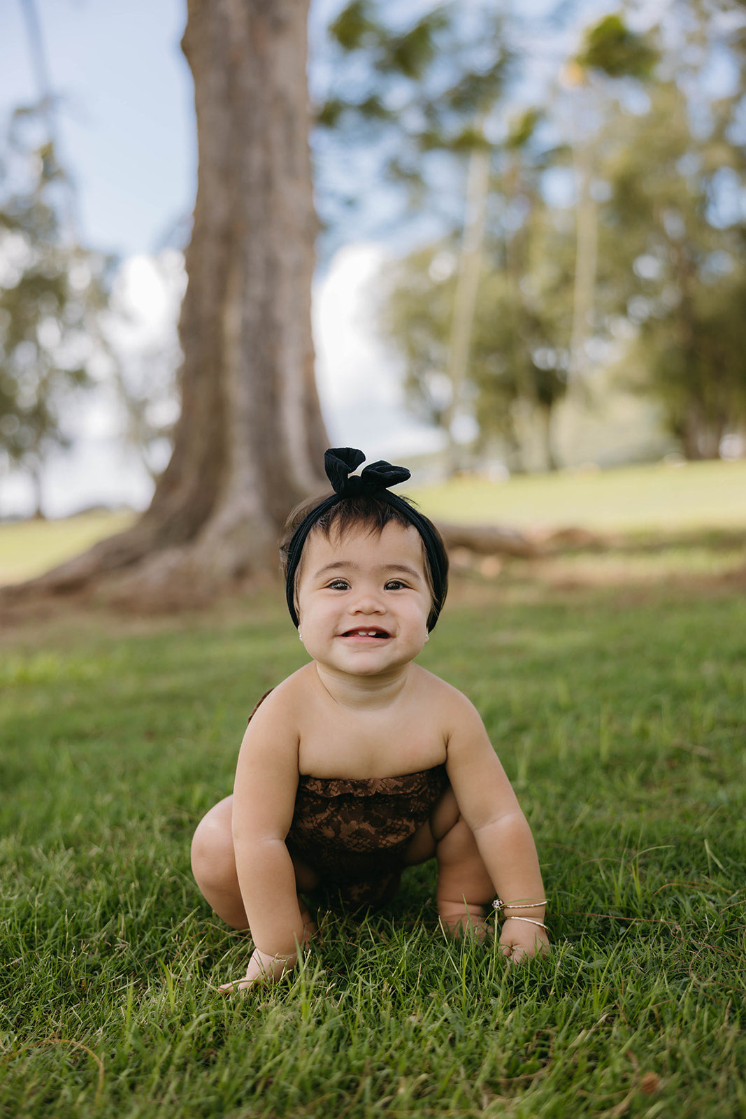 Kawena Onesie - Brown Textile Snake (ONLINE)