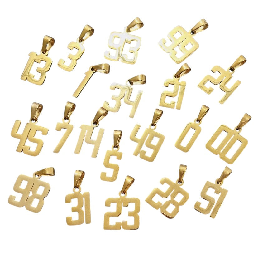 Numbers Pendant