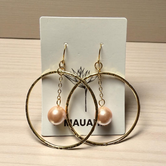 Justine Hoops - Pink Pearl