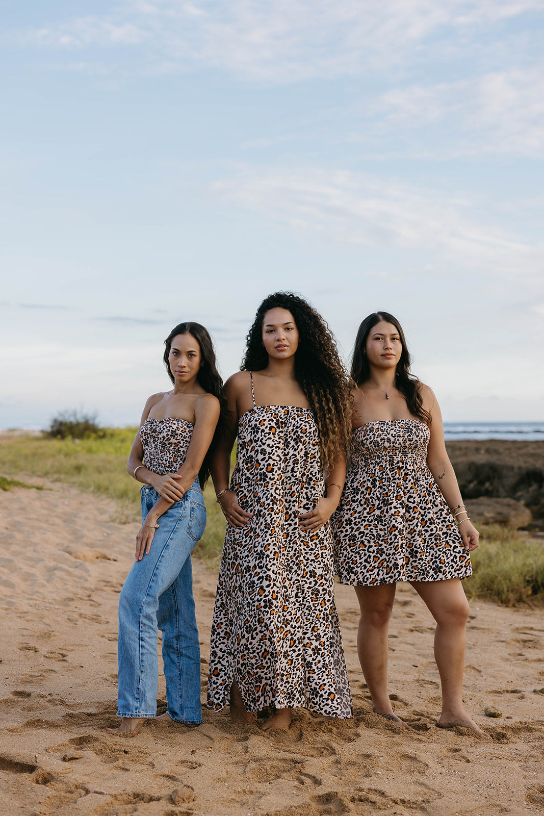 Lily Maxi - Leopard x Pua Kenikeni