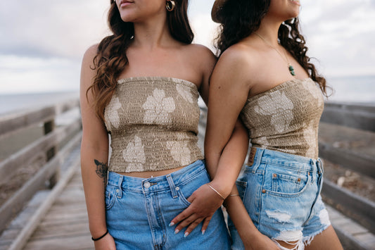 Lexi Tube Top - Puakenikeni