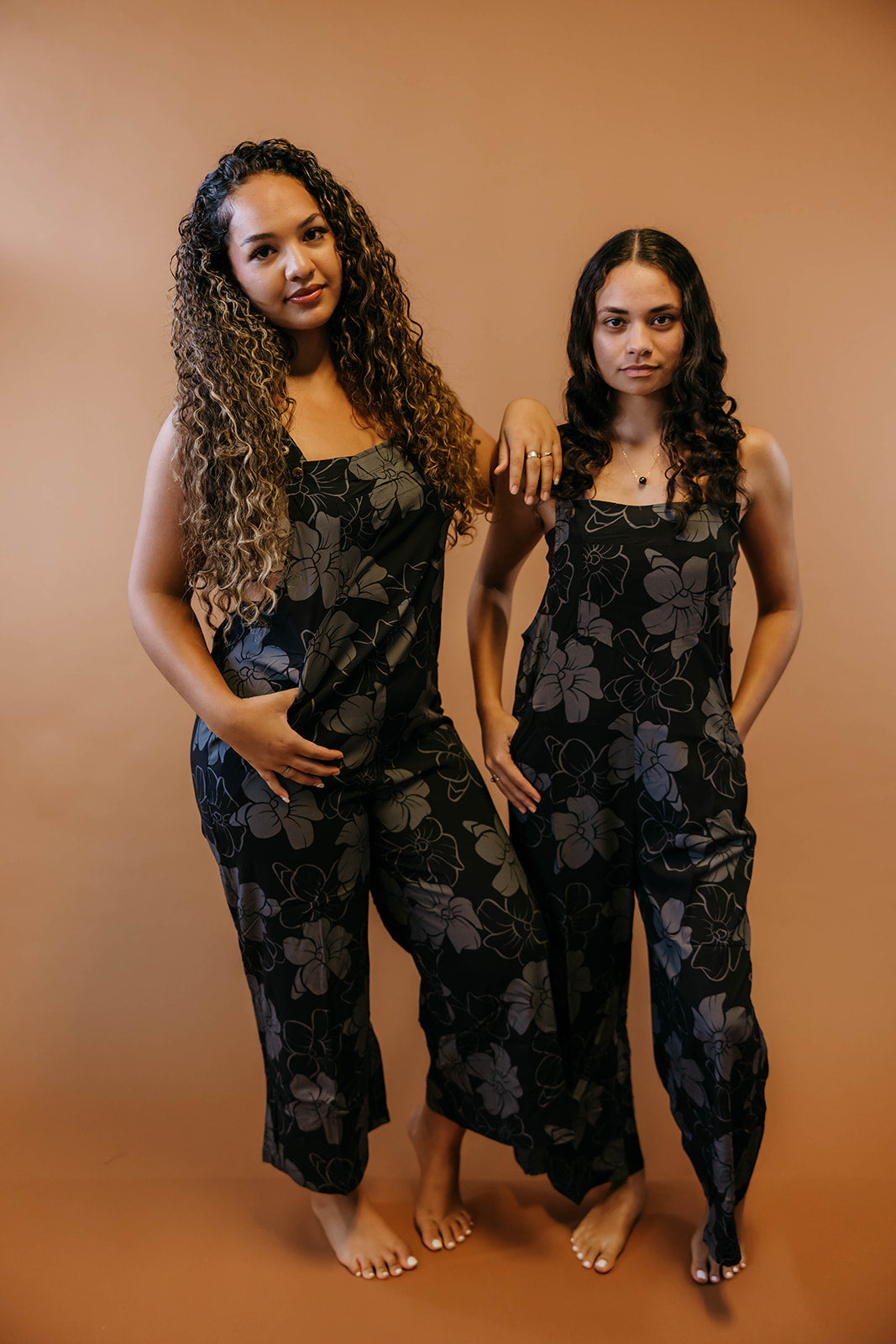 PAUAHI OVERALLS - Black + Grey