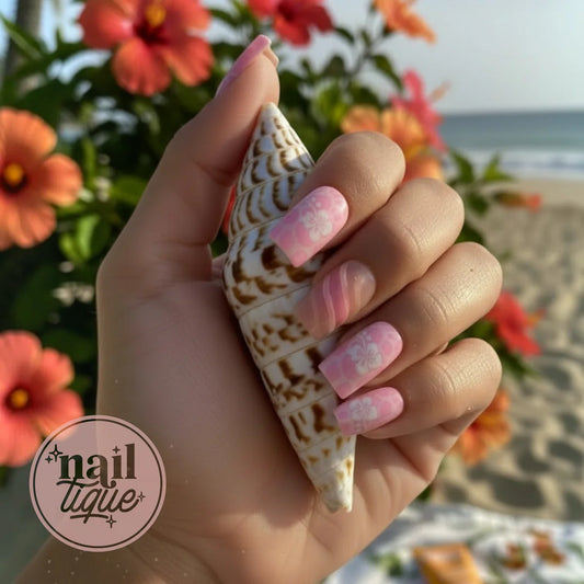 Hibiscus Dreams Nails