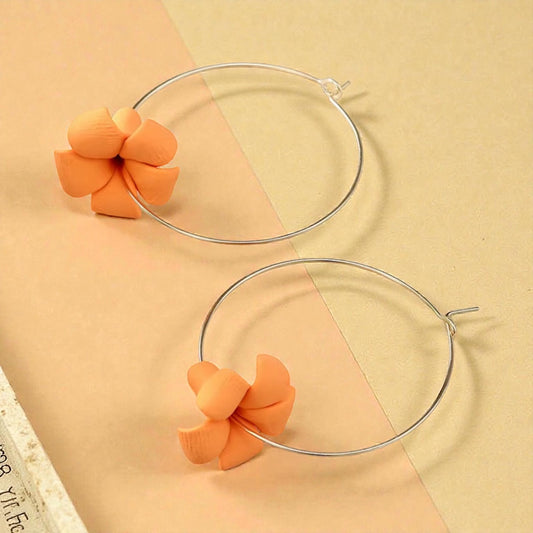 Pua Kenikeni Clay Flower Earring