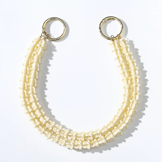 Double crown flower bag lei
