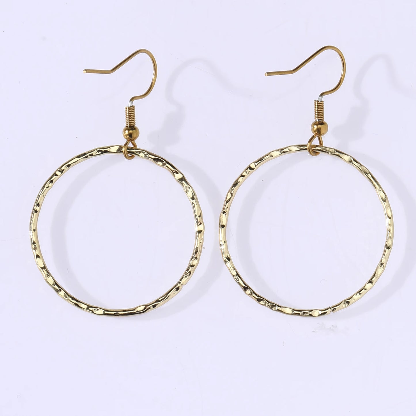 Mini Plain Circle Hoops