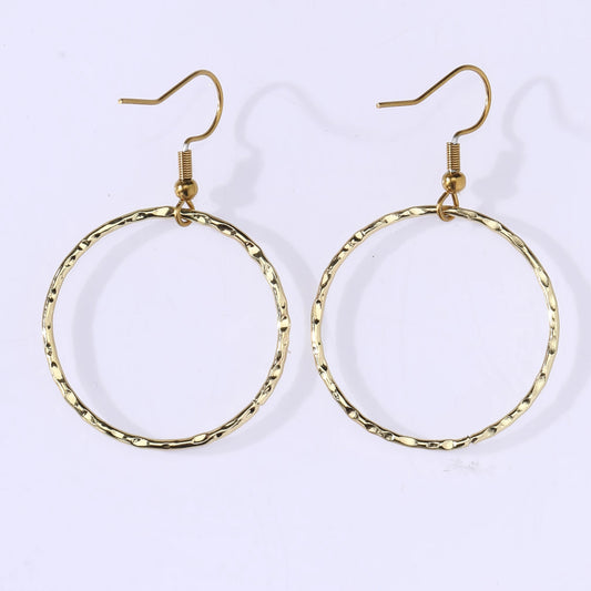 Mini Plain Circle Hoops