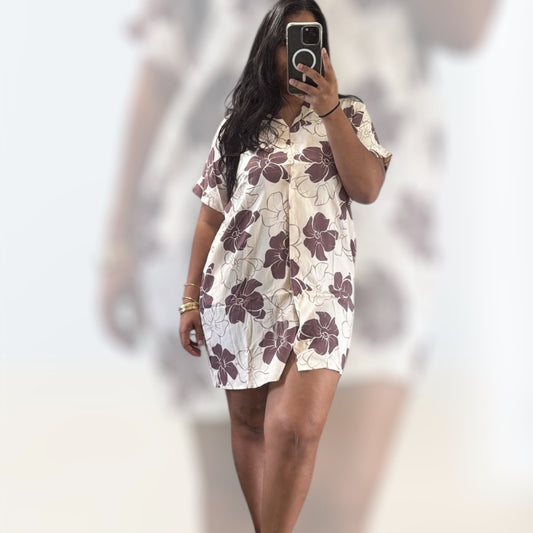 Puakenikeni Shirt Dress