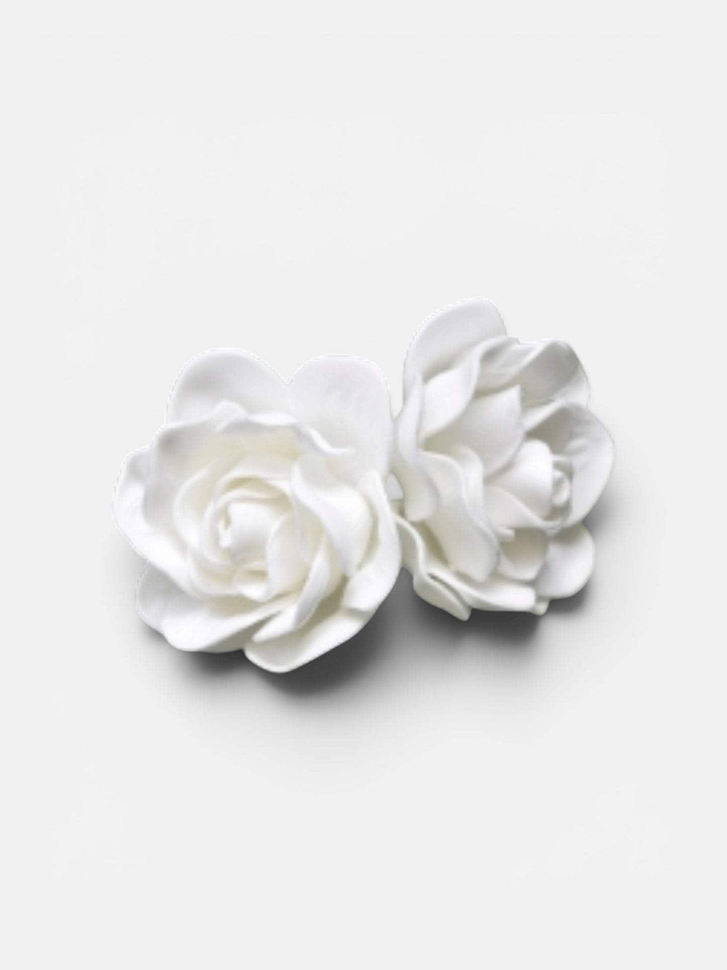 Gardenia Foam Flower With Stem - (2.5 inches) TK-FGAR1