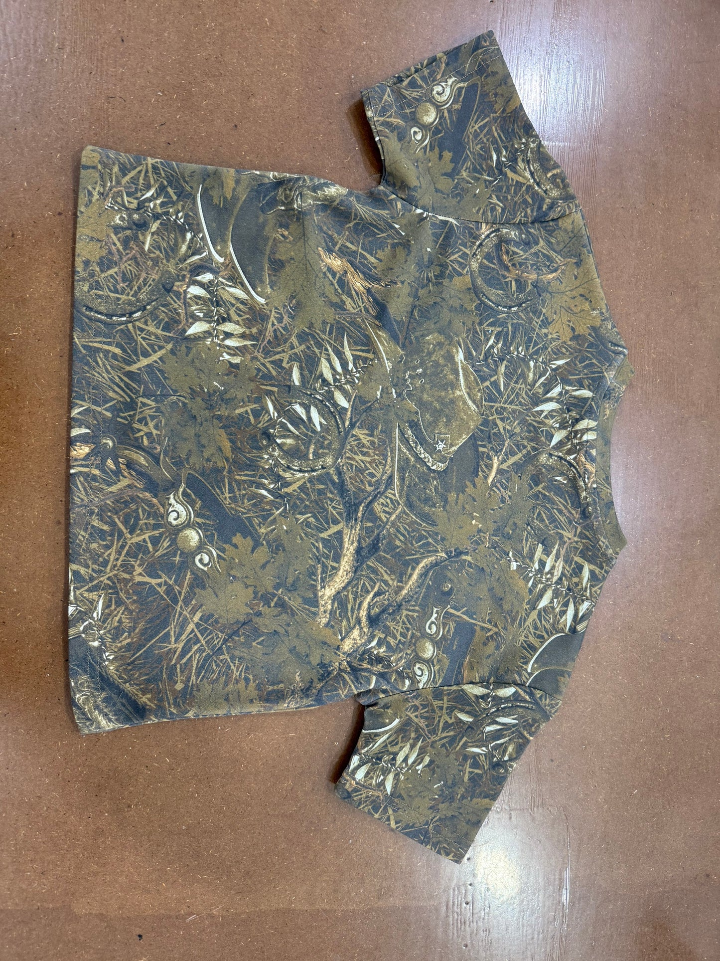Keiki Paniolo Camo Oversized Tee