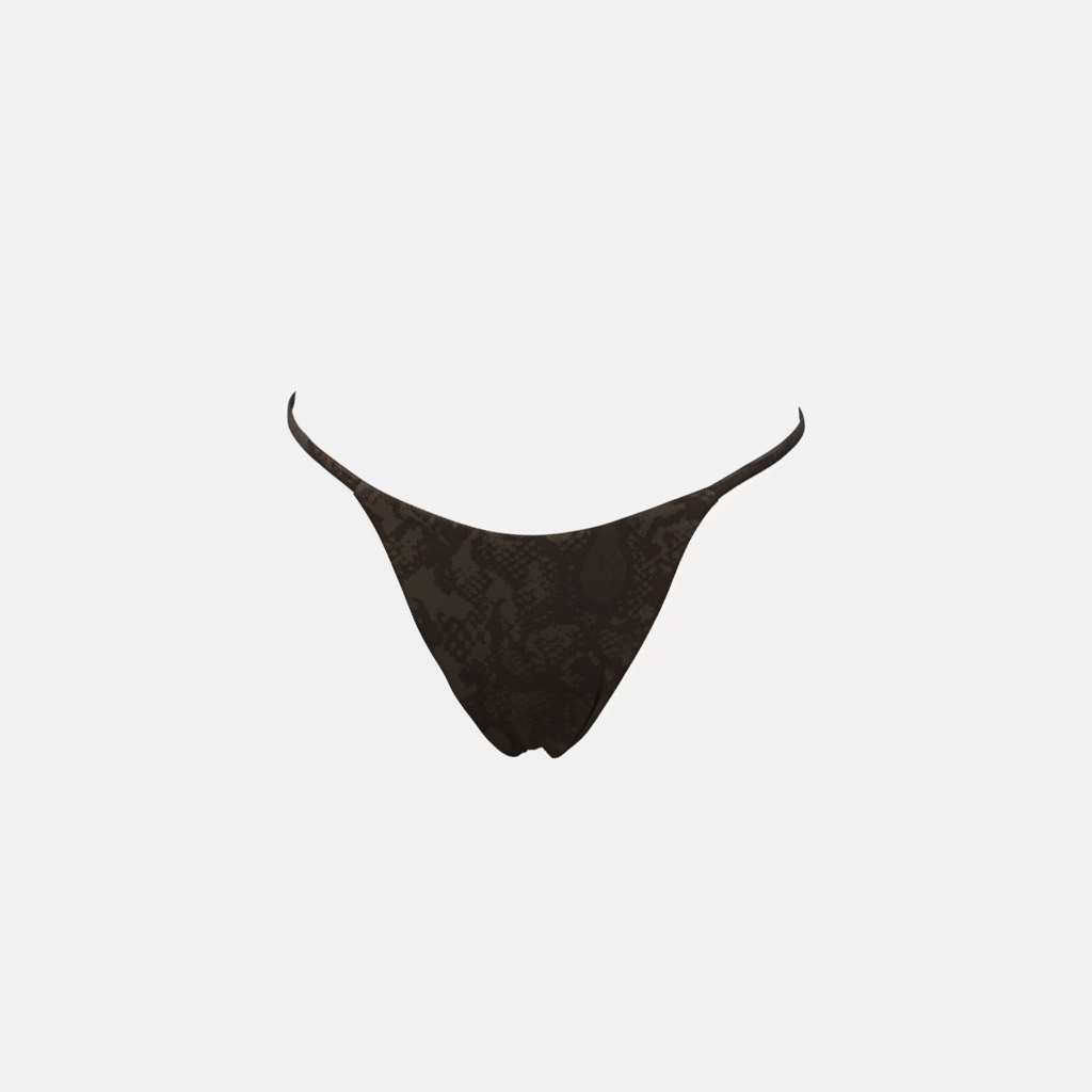 Kaia Bottoms - Brown Textile Snake (ONLINE)