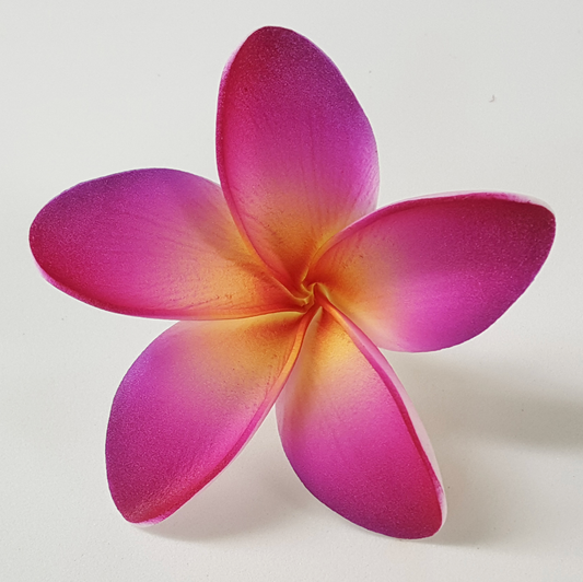 Plumeria Foam Flower With Stem - (3 inch) FPLU130- 17