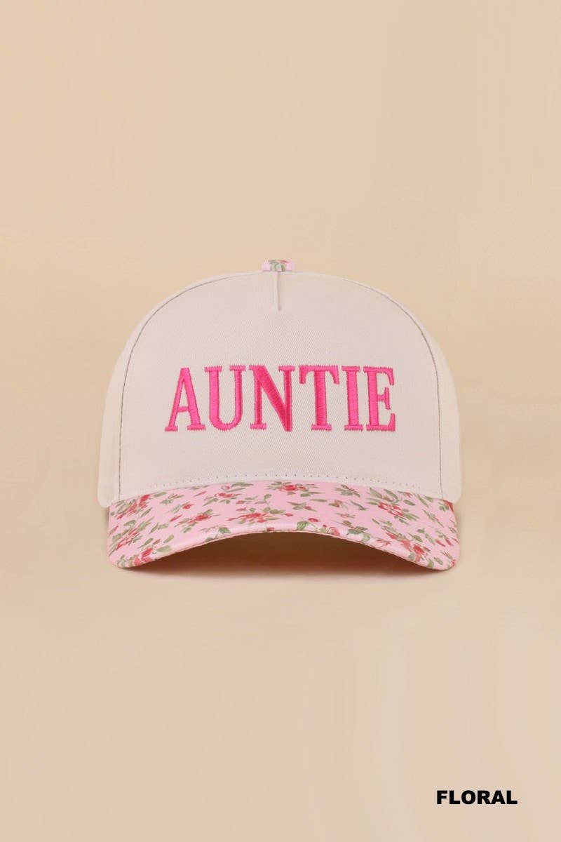 Auntie Two Tone Snapback Hat