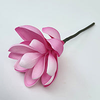 Torch Ginger Foam Flower With Stem - Light Pink